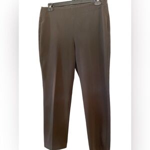 Talbots side zip heritage olive trousers in size 12